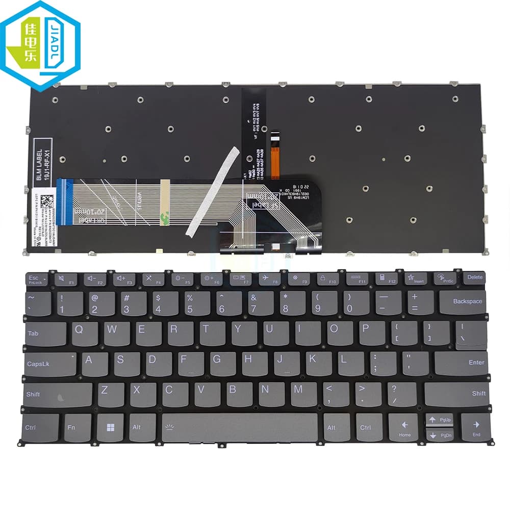 RU US ES tastiera retroilluminata per Lenovo Yoga Slim 7-14ARE05 7-14IIL05 7-14ITL05 PR4SB tastiere per Notebook russo inglese spagnolo