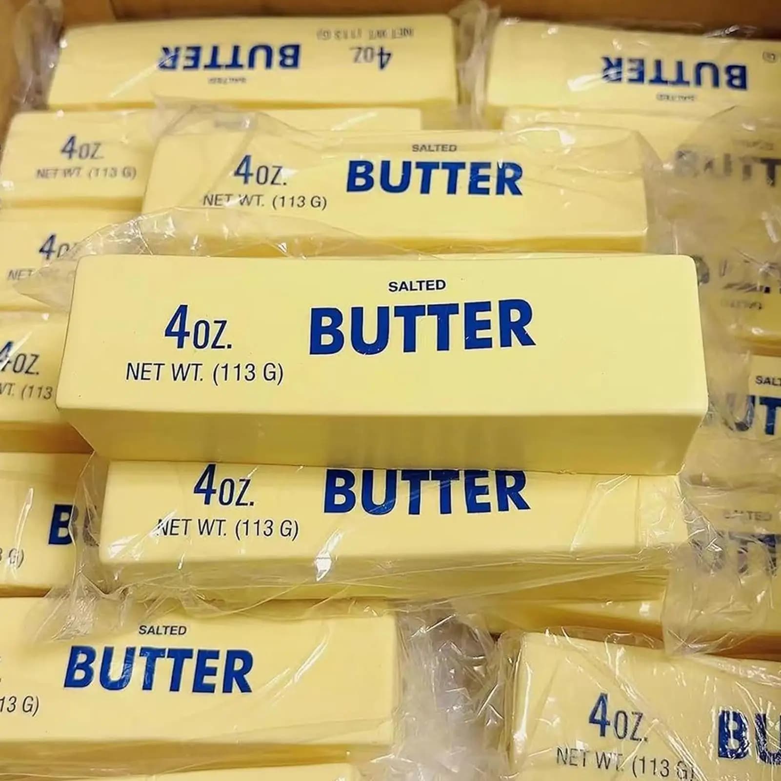 Giocattolo a lenta risalita a forma di barretta di burro, giocattoli alimentari da spremere, burro realistico appiccicoso, giocattoli antistress per ufficio, scuola, viaggi, bambini, adolescenti, adulti