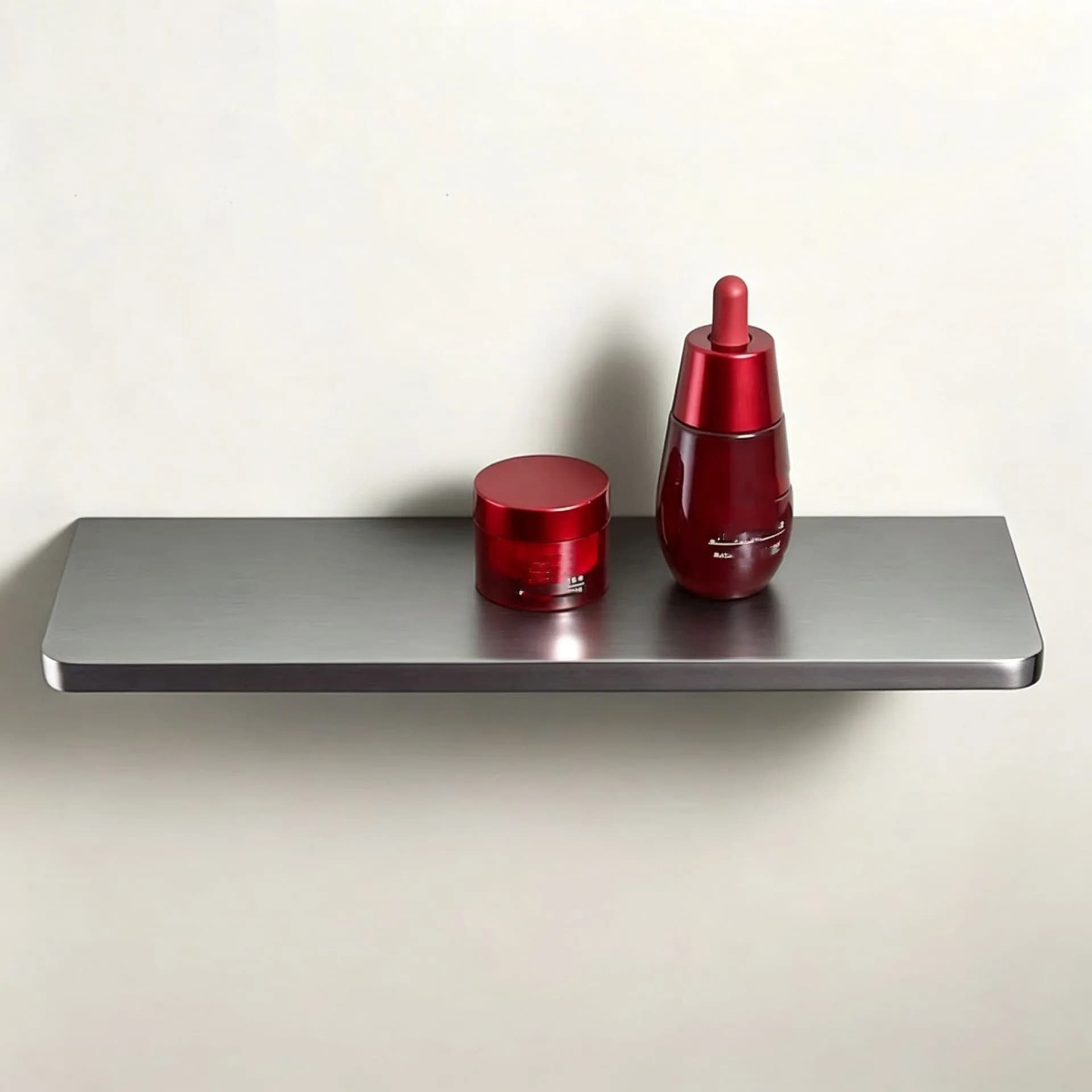 High Quality 100% Solid Brass Brushed Gold Bathroom Shelf 30mm Toilet, cosmetics rack, tray Bathroom Accessories