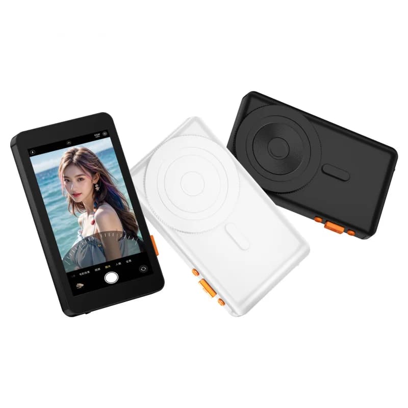 Schermo Magnetico per Selfie con Fotocamera Bluetooth, Proiettore per Selfie Mobile