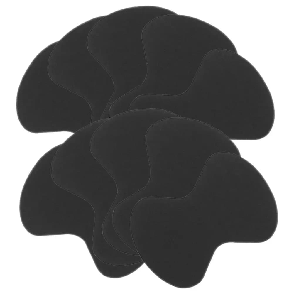 10 Pezzi Adesivi Antiscivolo in Silicone per Plettro Chitarra, Migliorano l'Attrito, Presa Sicura, Facile Applicazione, Uso a Lungo Termine