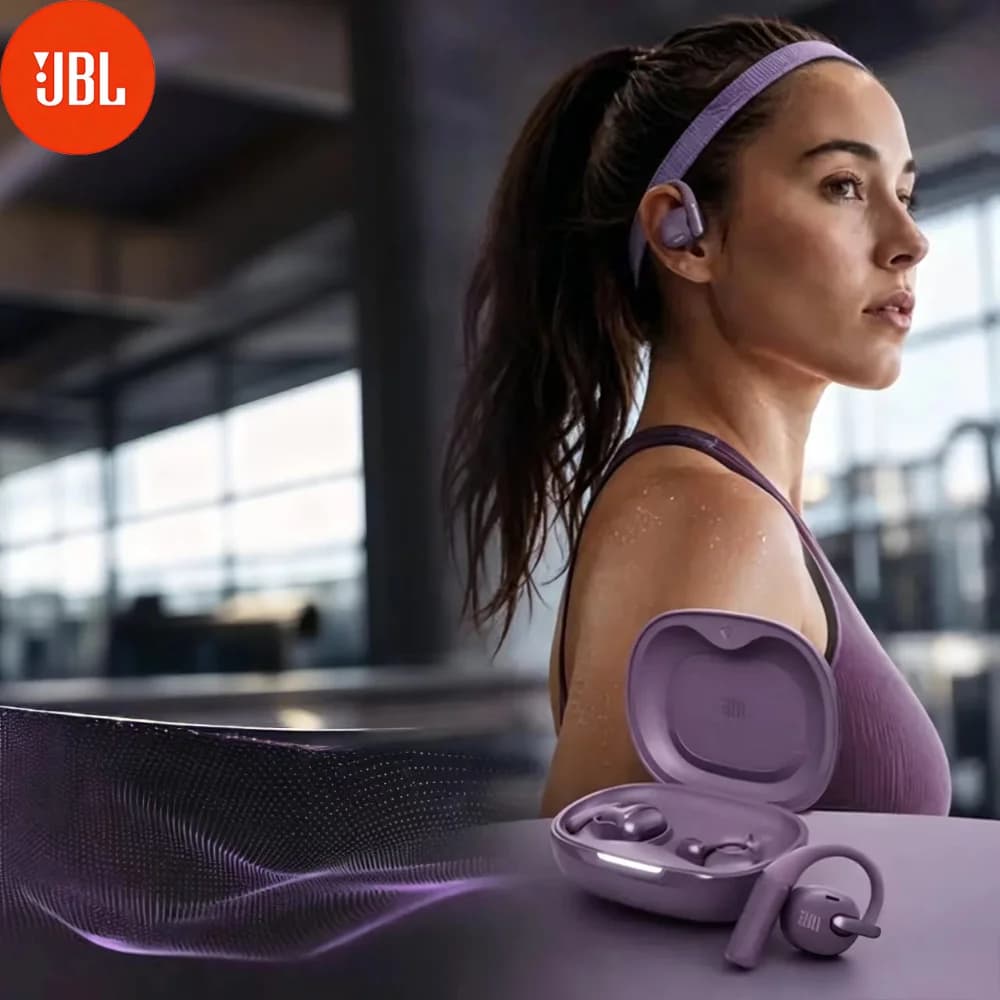 JBL Sense Pro Open Wireless Earphones Bass Boost Hi-Res Audio Bluetooth Headphones for Running Gym