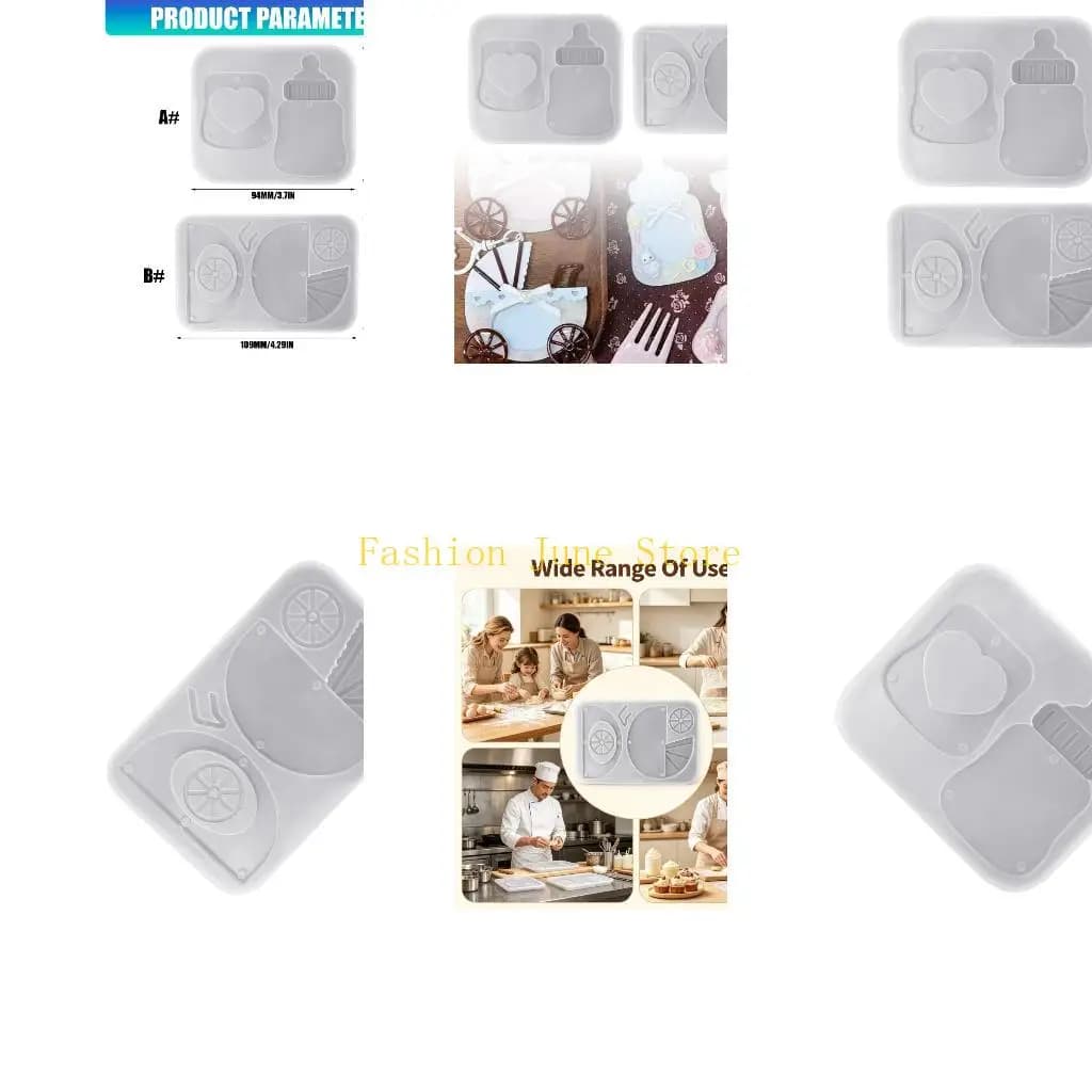 N5KA Bag Charm Silicone Mold for Resin Keychains and DIY Projects