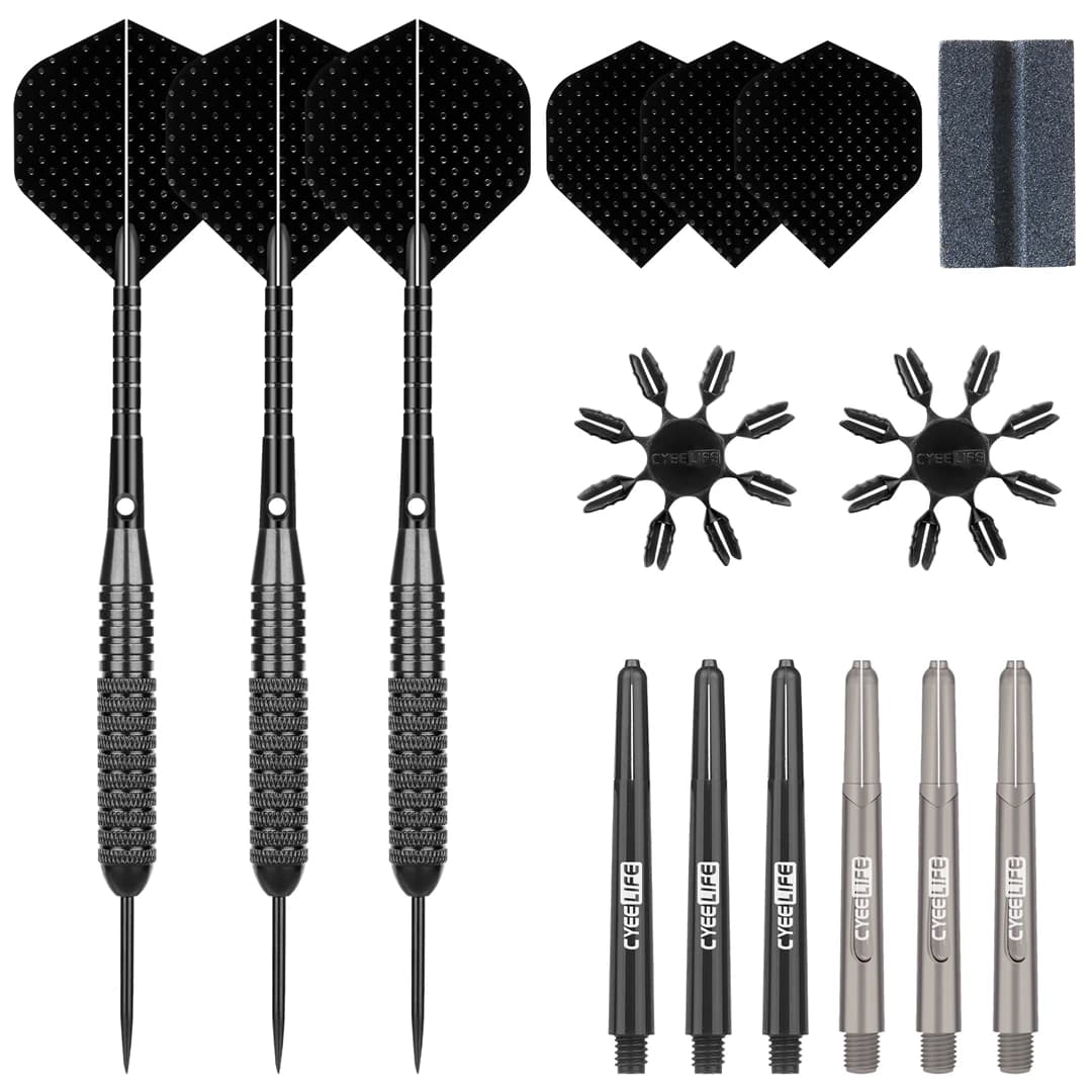 CyeeLife 23.5g 3PCS Professionale Flying Dart Punta dell'ago in acciaio Dardo Sport Outdoor Indoor Intrattenimento Accessori per giochi