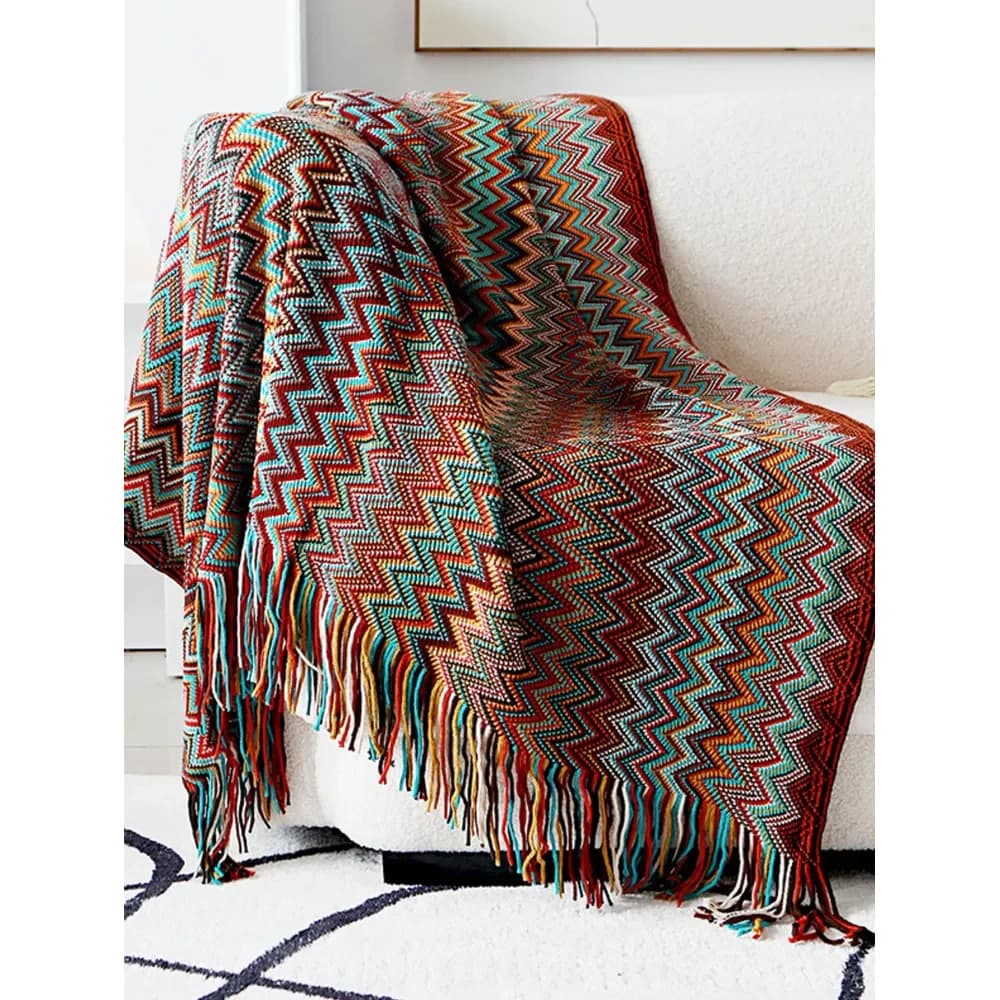 Coperta per letto, ufficio, auto, plaid in maglia per divano, copertura per condizionatore, coperta per pisolino