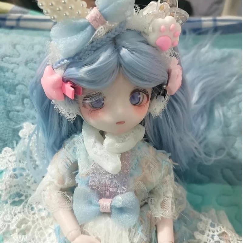 Bambola BJD Miku 1/6, Giocattolo Carino, Action Figure da Collezione, Fatta a Mano, Personalizzabile, Ornamento da Scrivania Anime, Regalo di Compleanno