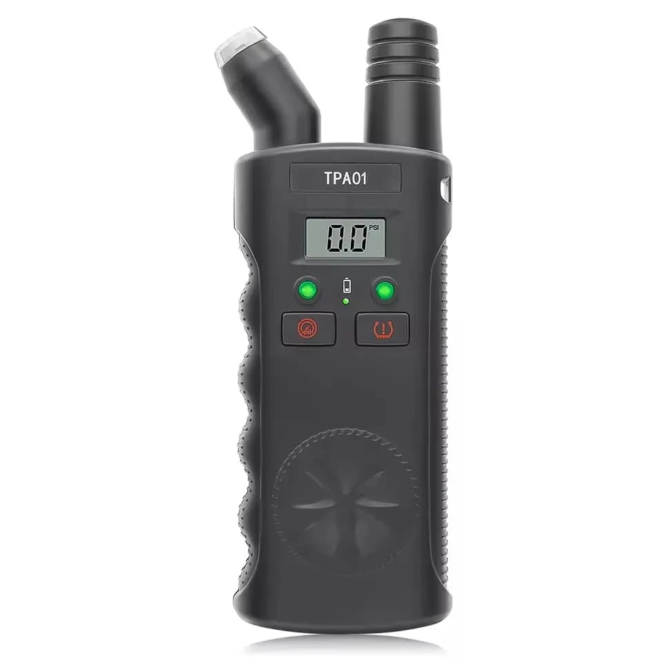 Nuovissimo strumento 2 in 1 TPMS per la riprogrammazione e il ripristino del monitoraggio della pressione dei pneumatici con display digitale per auto e moto.