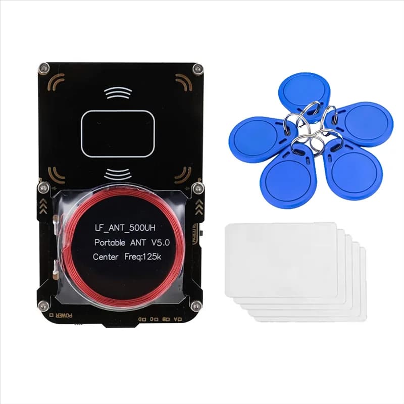 [NUOVO A09R!】 Lettore di schede RFID Proxmark3 + 5XCUID Card/Keychain IC/ID Key Writer Duplicatore RFID NFC 5.0 Smart Chip Copier Program