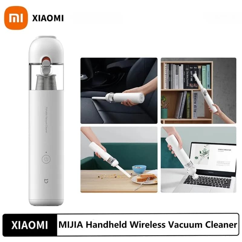 Nuovo Aspirapolvere Portatile Xiaomi 13000Pa 2 Velocità Senza Fili Multifunzione con Doppio Filtro per Casa e Auto