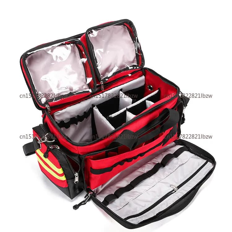 Outdoor 1200D Waterproof Large Capacity First Aid Kit Tear Resistant Oxford Cloth Medical Emergency Kit
