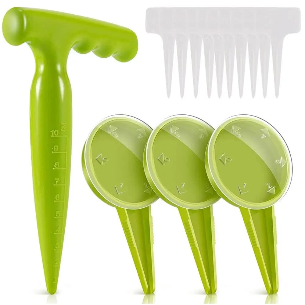 Seminator Adjustable for Plants, Seminator Manual for Flowers and Grass, Multifunction Garden Dispenser, Seed Accessories