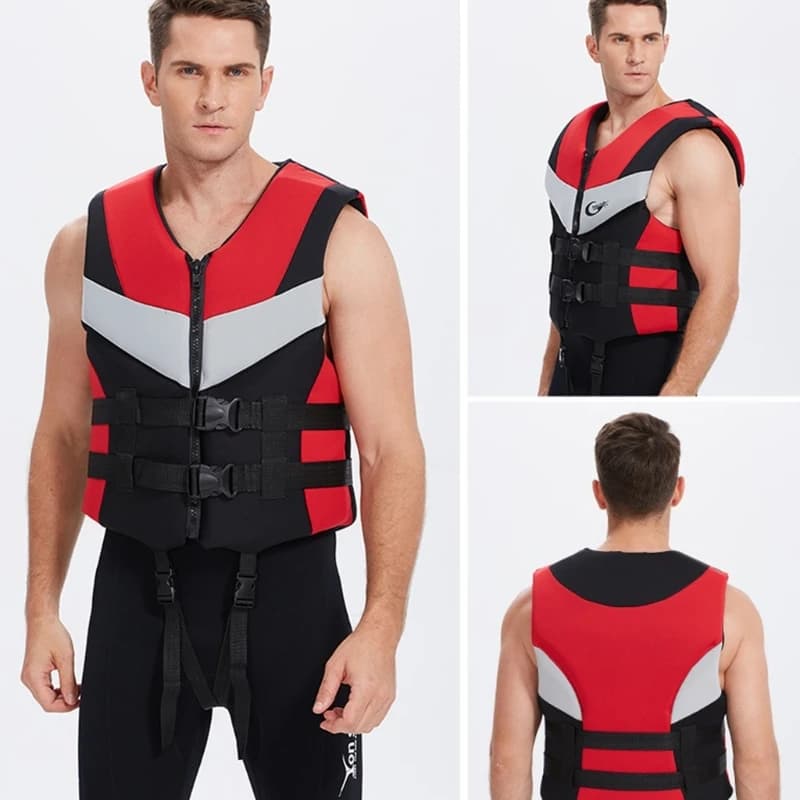 Giacche galleggiamento X7JD Sport d'acqua kayaks giubbotto da bagno giubbotto per adulti per canotta per canotta per