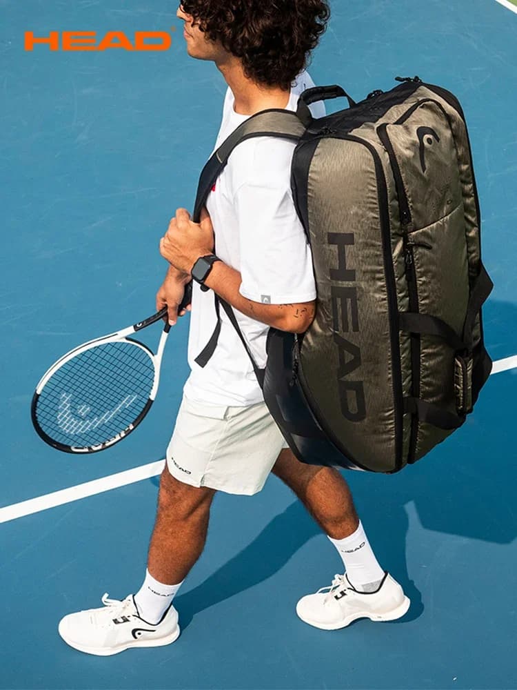 HEAD Djokovic Series Djokovic Backpack Jr. Signature Field bag for double shoulder tennis racks
