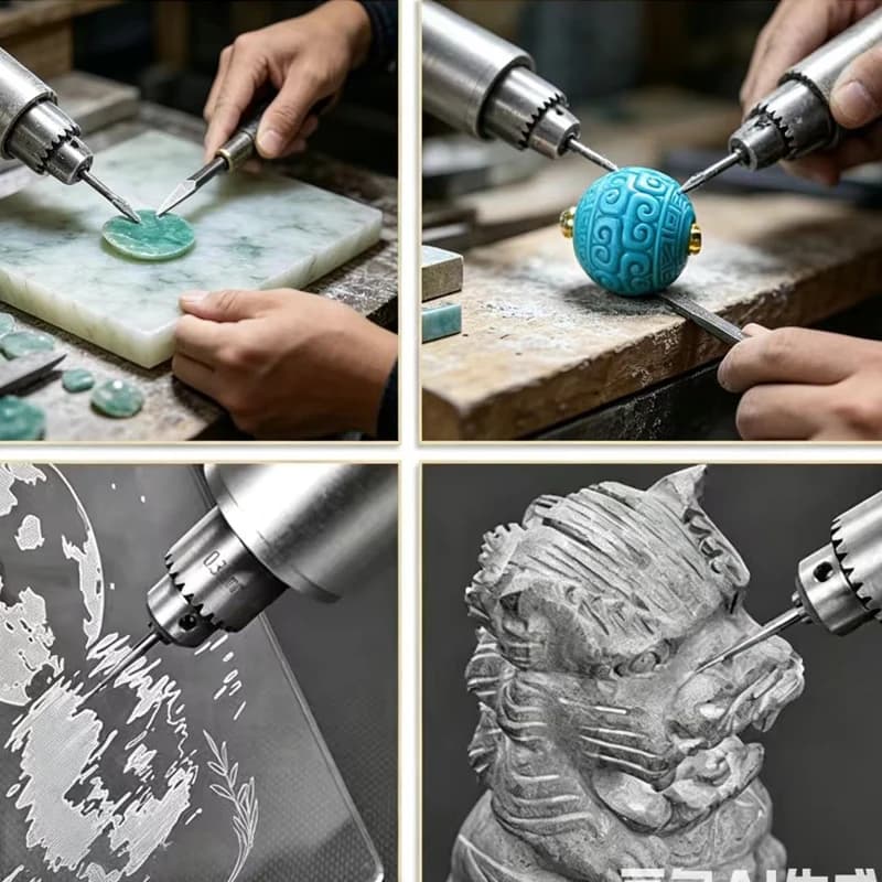 Set di 30 frese diamantate con gambo da 2,35 mm con scatola per Dremel, accessori per utensili elettrici, strumenti abrasivi, dropshipping