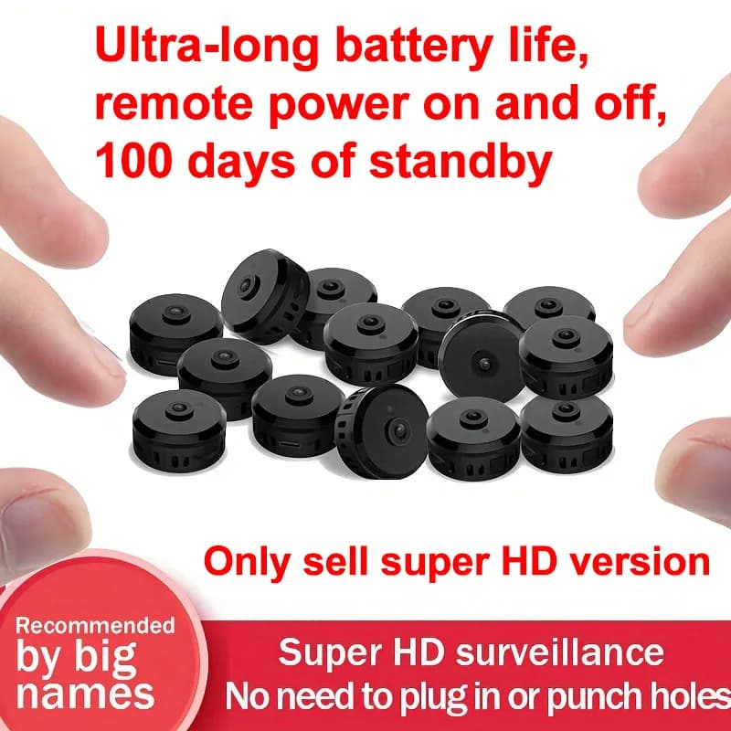 Wireless monitor for small ultra-high definition D brand for home use, remote mobile phone WiFi Mini 360-degree panoramic camera for domestic use, it is not necessary for power socket, cat eye, not miniaturized, not invisible, undoubled type 666
