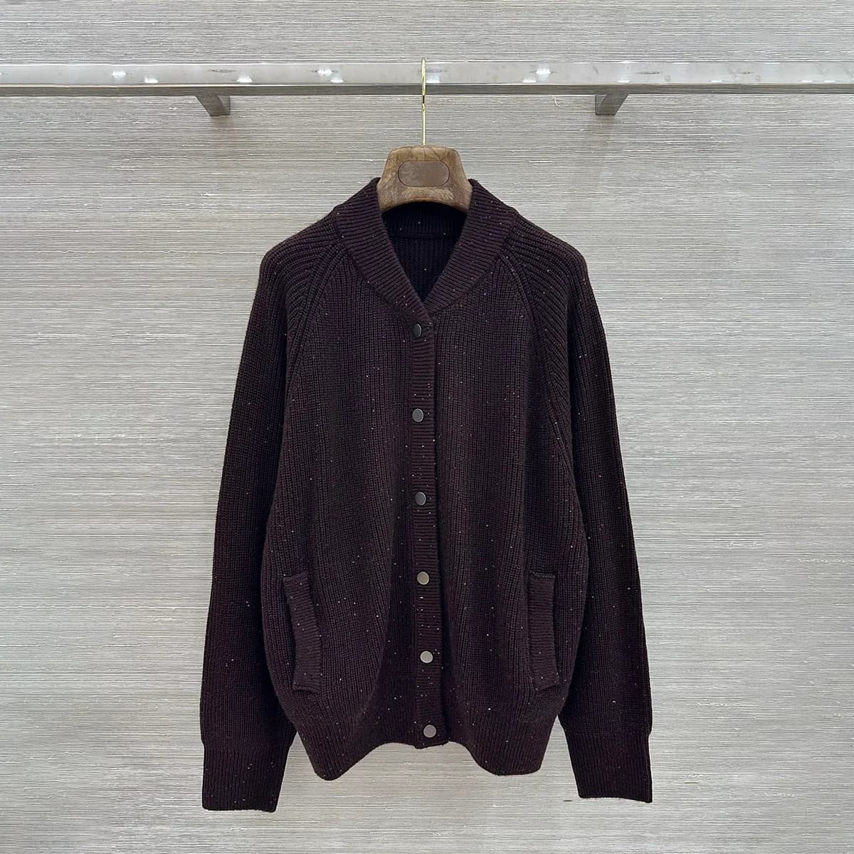 2026 high-quality women's casual style coarse needle knitted cardigan--hb807