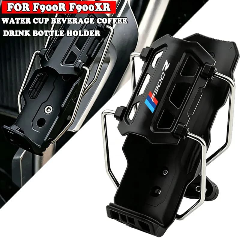 Motorcycle Beverage Water Bottle Cage Drink Cup Holder Mount FOR F900R F900 R F900XR F900 XR