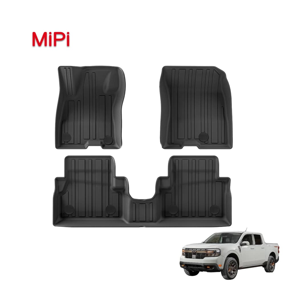 Car mat for all seasons for Ford Maverick FWD Hybrid Version 2022-2024 Luxury 3D Carpet Custom Waterproof Car Mats