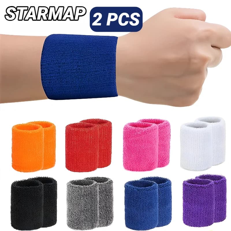 8 × 10 CM Towel Sports Bracelets Sweat sweat tennis protector for basketball Volleyball padel Fasce for fitness Wrap Padel Cuf