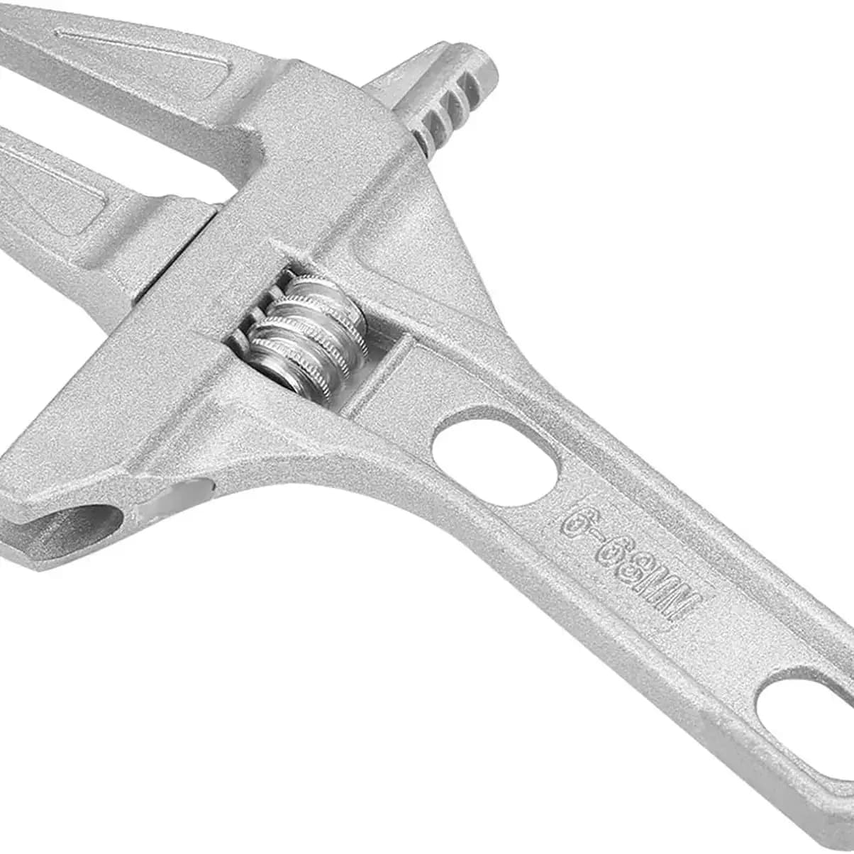 Set di Riparazione Universale 1PC16-68mm, Attrezzi Manuali per Bagno, Chiave per Tubi a Grande Apertura, Chiave Regolabile, Strumento per Riparazioni del Bagno