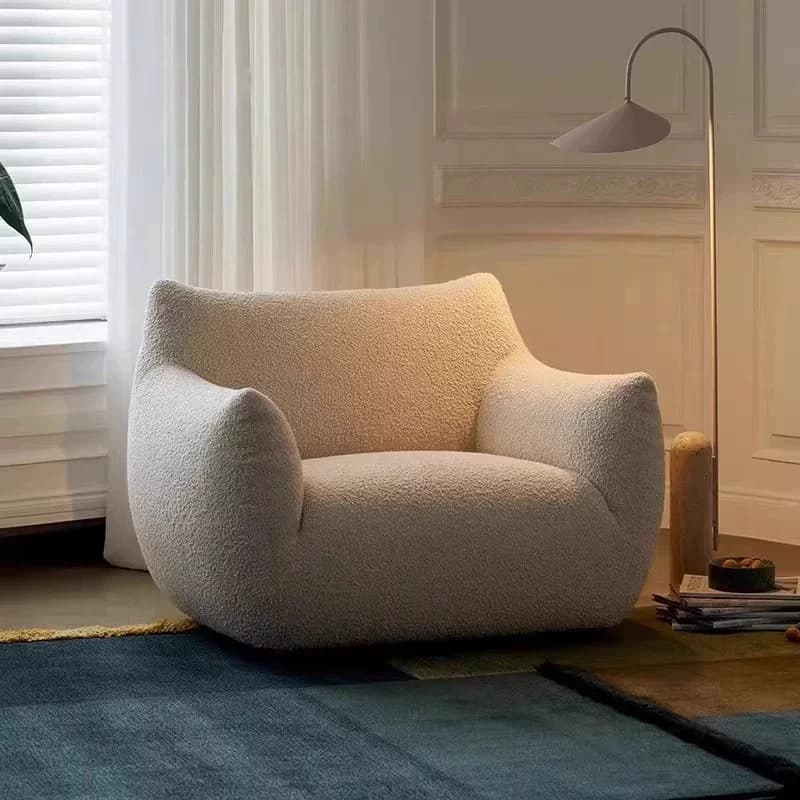Sedie da soggiorno ergonomiche rilassanti Salone di lettura Giochi per computer Sedie da soggiorno Divano Camera da letto Sillones Mobili per la casa
