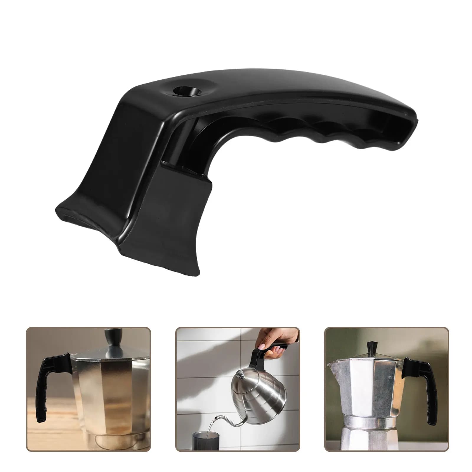 4pcs Coffee Pot Handle Replacement For Glass Teapot Stovetop Water Boiler Electric Kettle Tea Maker Heat Resistant Grip Kitchen