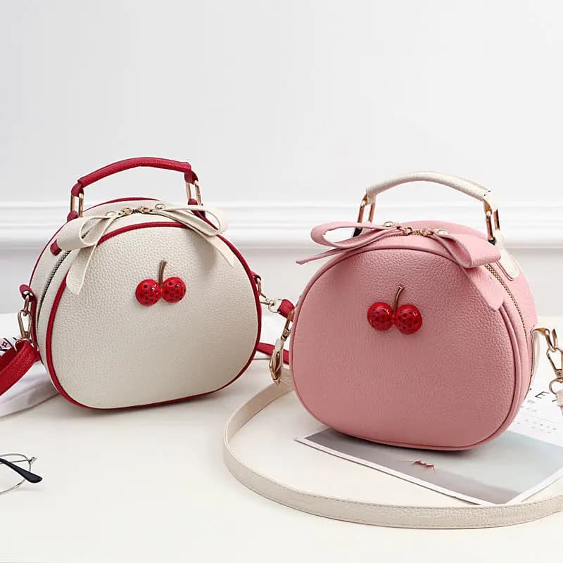 Zaino piccolo modello Friut adorabile dal design creativo 2025 Borsa per trucco per cellulare monospalla da donna nuova Borsa da donna alla moda
