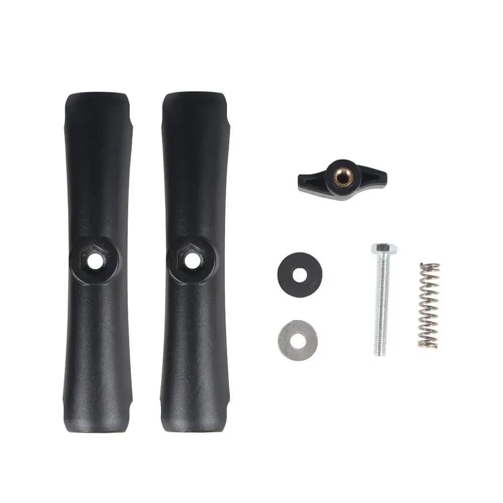 Supporto per Fotocamera in Lega di Alluminio a Doppio Braccio 6/9/15cm con Testa a Sfera da 1" 25mm, Adattatore Base per Bici e Moto
