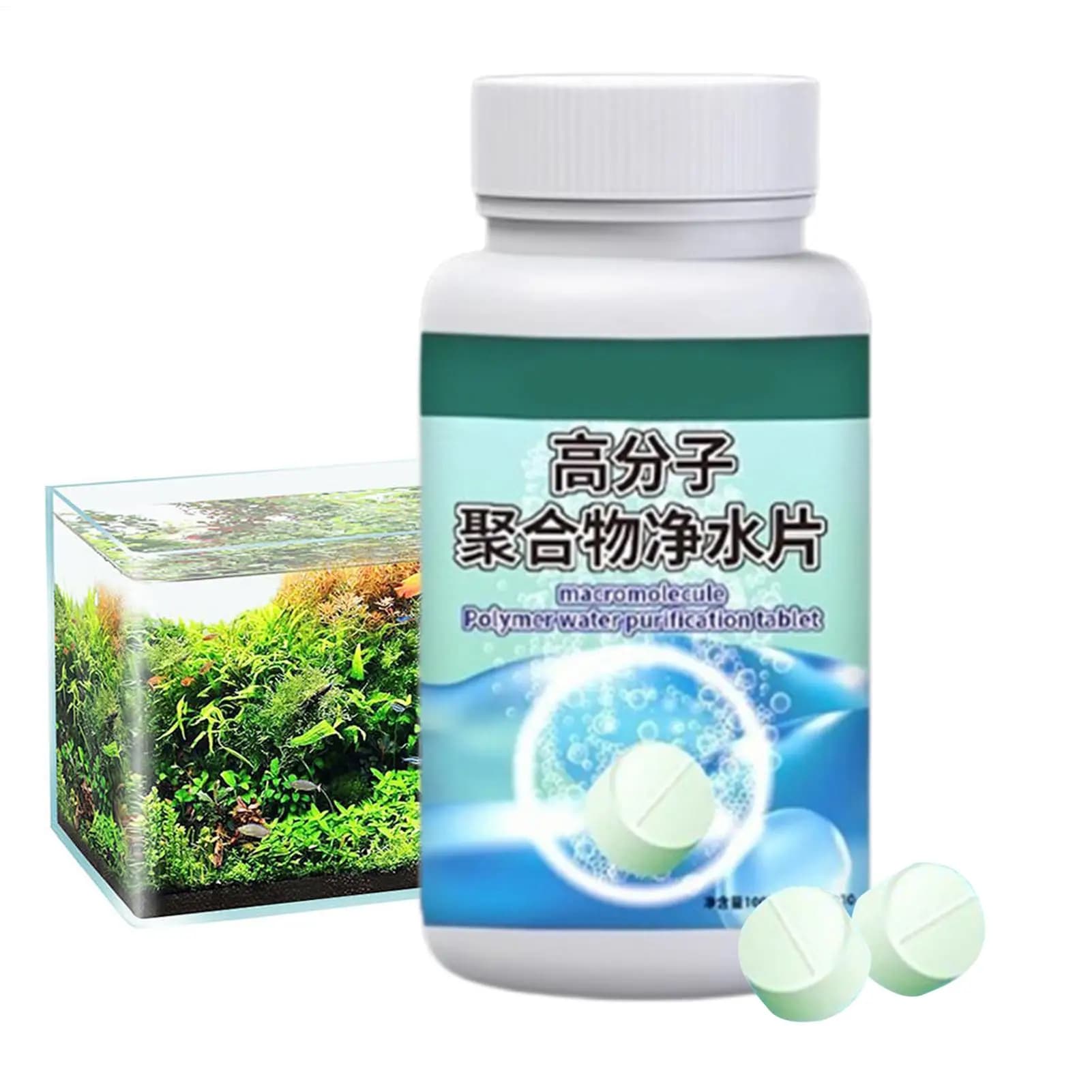 Compresse purificanti ad azione rapida per acquari, sicure per acqua dolce e salata, fontane, acquari di Betta, gamberetti e tartarughe