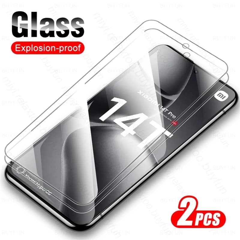 2 pz 9H vetro temperato per Xiaomi 14 T Pro 5G vetro protettivo Xiaomi14T Xiomi Mi14T Mi 14 T 14 T T14 Cover pellicole protettive per schermo