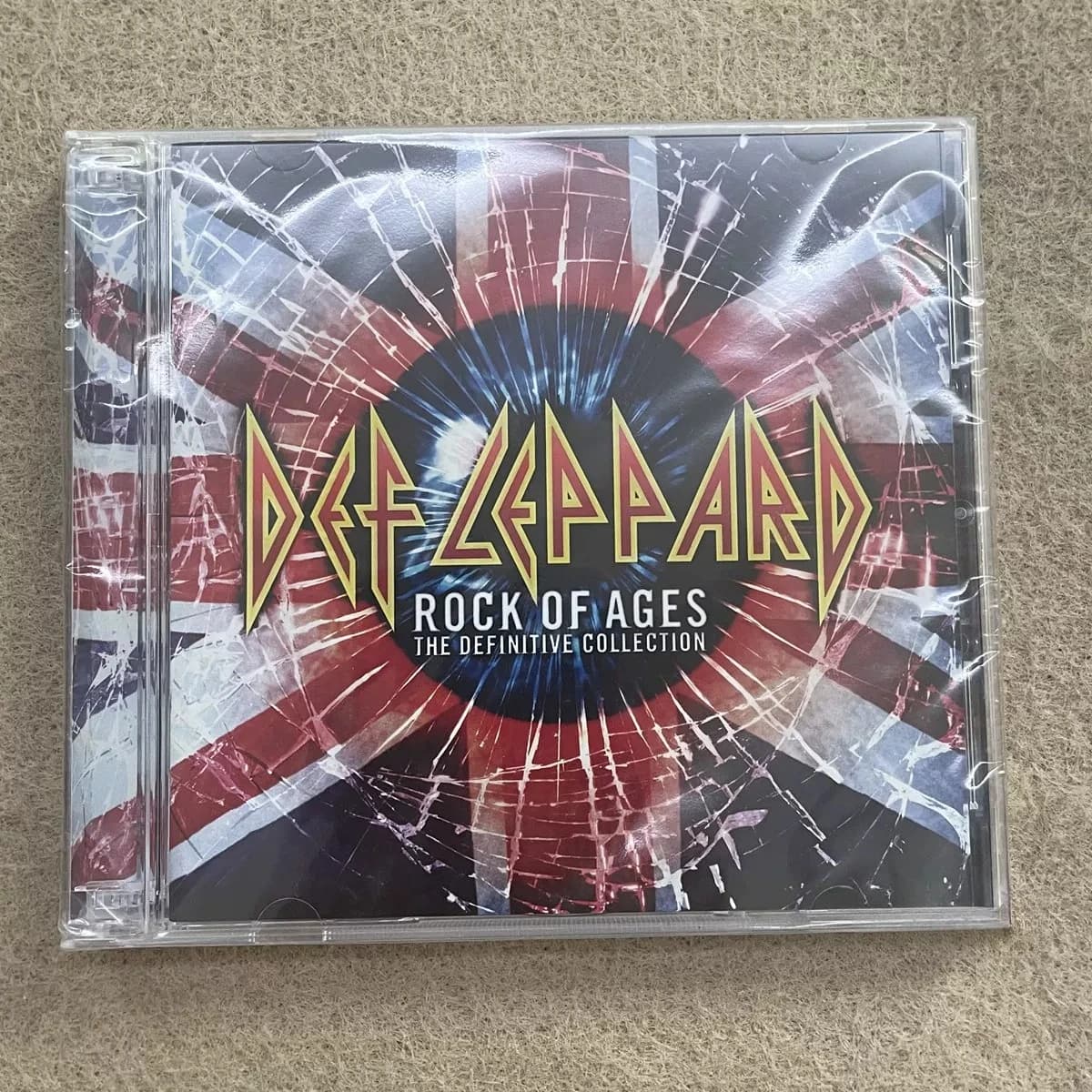 Def Leppard Rock of Ages CD | Collezione Definitiva di Album Hard Rock | Disco audio British Glam Metal | CD di brani rock classici di successo