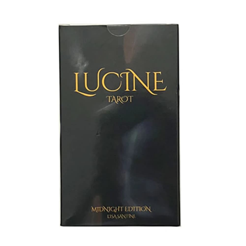 12x7cm le carte dei tarocchi di mezzanotte dei tarocchi di divinazione Lucine per principianti con libro guida