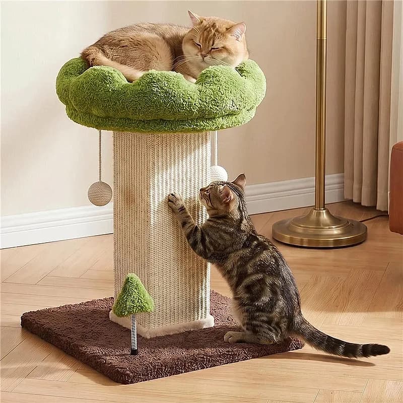 Cat Climbing Frame Cat Tower Sisal Scratcher for Cats Claw Grinding Sofa Protector Pet Furniture Jumping Toys Cats Climbing Tree