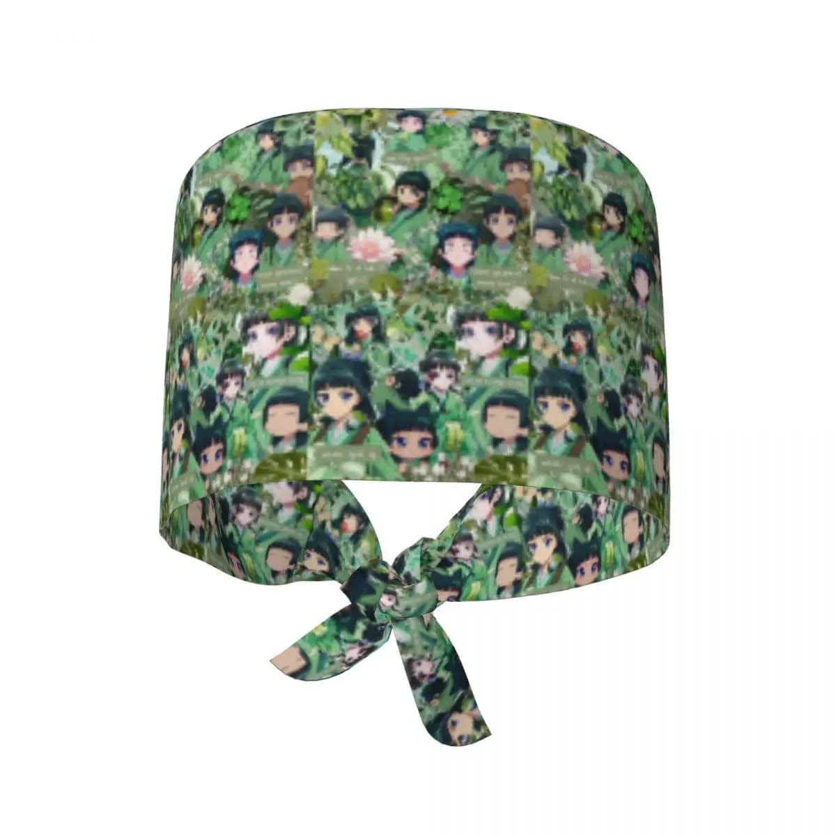The Apothecary Diaries Maomao Scrub Hat Doctor Working Surgical Cap Men Women Adjustable Nursing Caps for Dentist