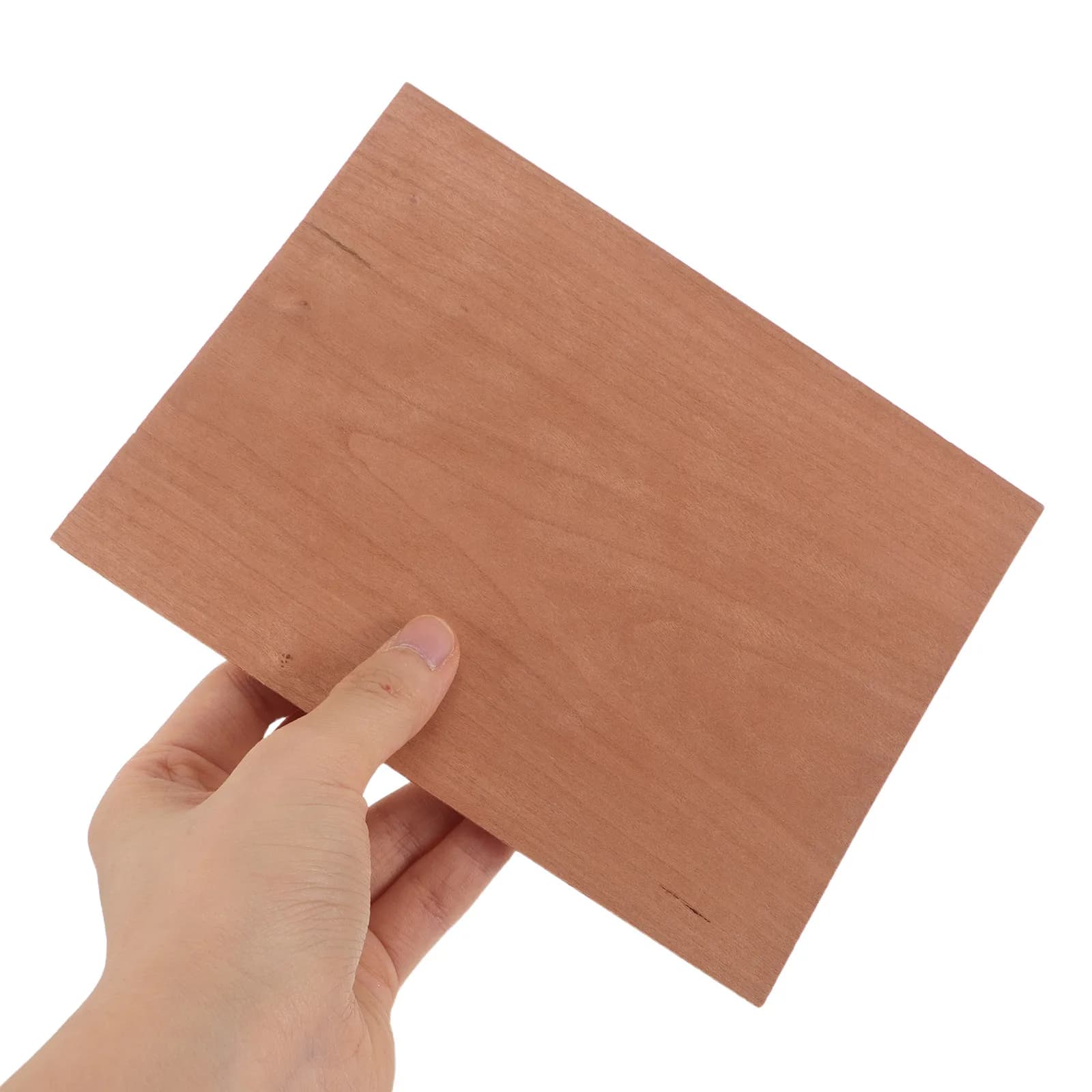 10Pcs Cherry Wood Engraving Boards Natural Unfinished 17x13cm DIY Crafts Pyrography Cutting Wood Panels