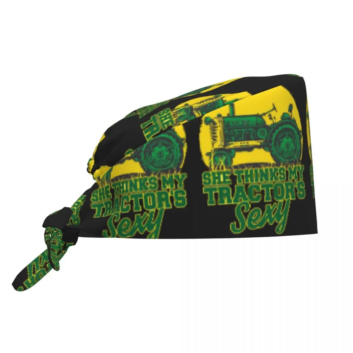 Cappello Chirurgico Stile Trattore John Deere, Berretto da Lavoro per Dottori, Cappello Regolabile per Infermieri e Dentisti, Unisex