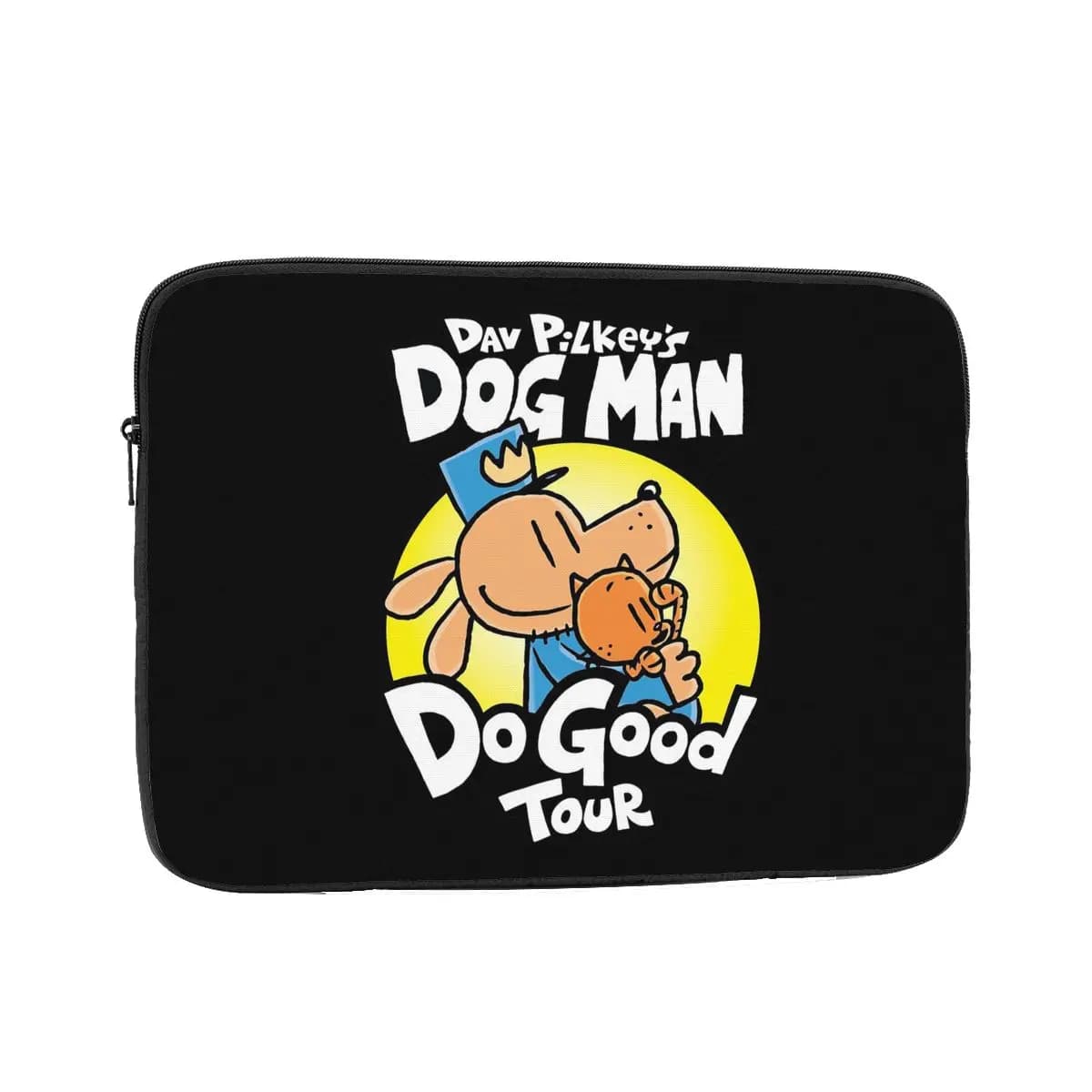 Dog Man Do Good Tour Custodia protettiva per laptop Borsa per notebook da 10 12 13 15 17 pollici Custodia antiurto per tablet