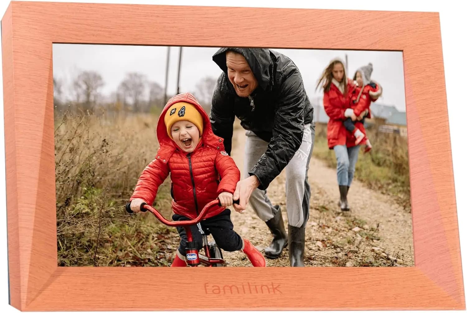 Portafoto digitale da 10' 4G/WiFi con touch screen, app remota/download elettronico, 1280x800px