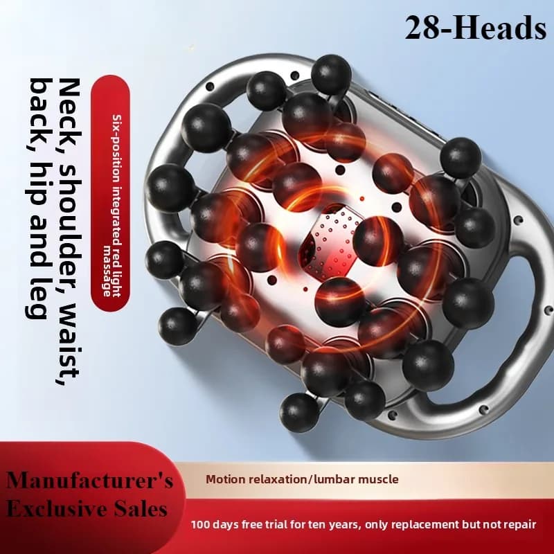 22-28 Head Fascia Gun High-frequency Vibration Massage Gun Back and Life Body Massage Massage Spalla Massage Masajeador