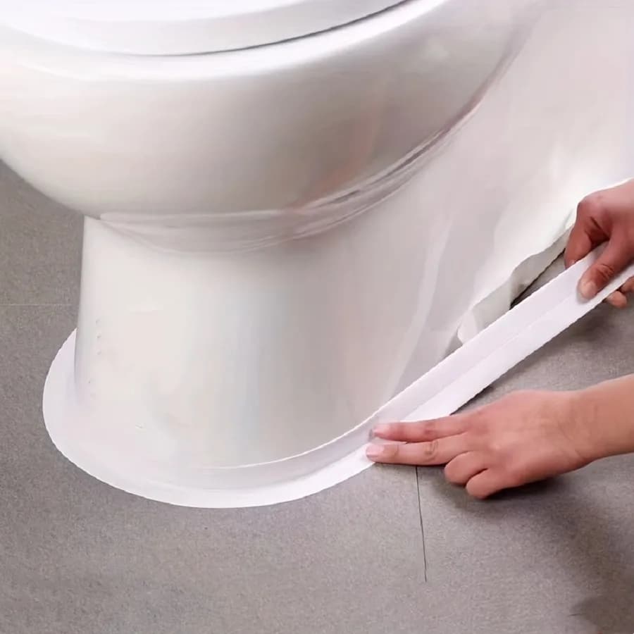 3.2M Bath Caulk Tape Self Adhesive PVC Oil-Proof Kitchen Sink Edge Corner Wall Sticker Waterproof Toilet Sealing Strip Tape