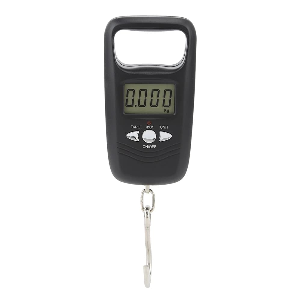 Black Mini Portable Digital Electronic Hanging Scale Luggage Scale High Precision