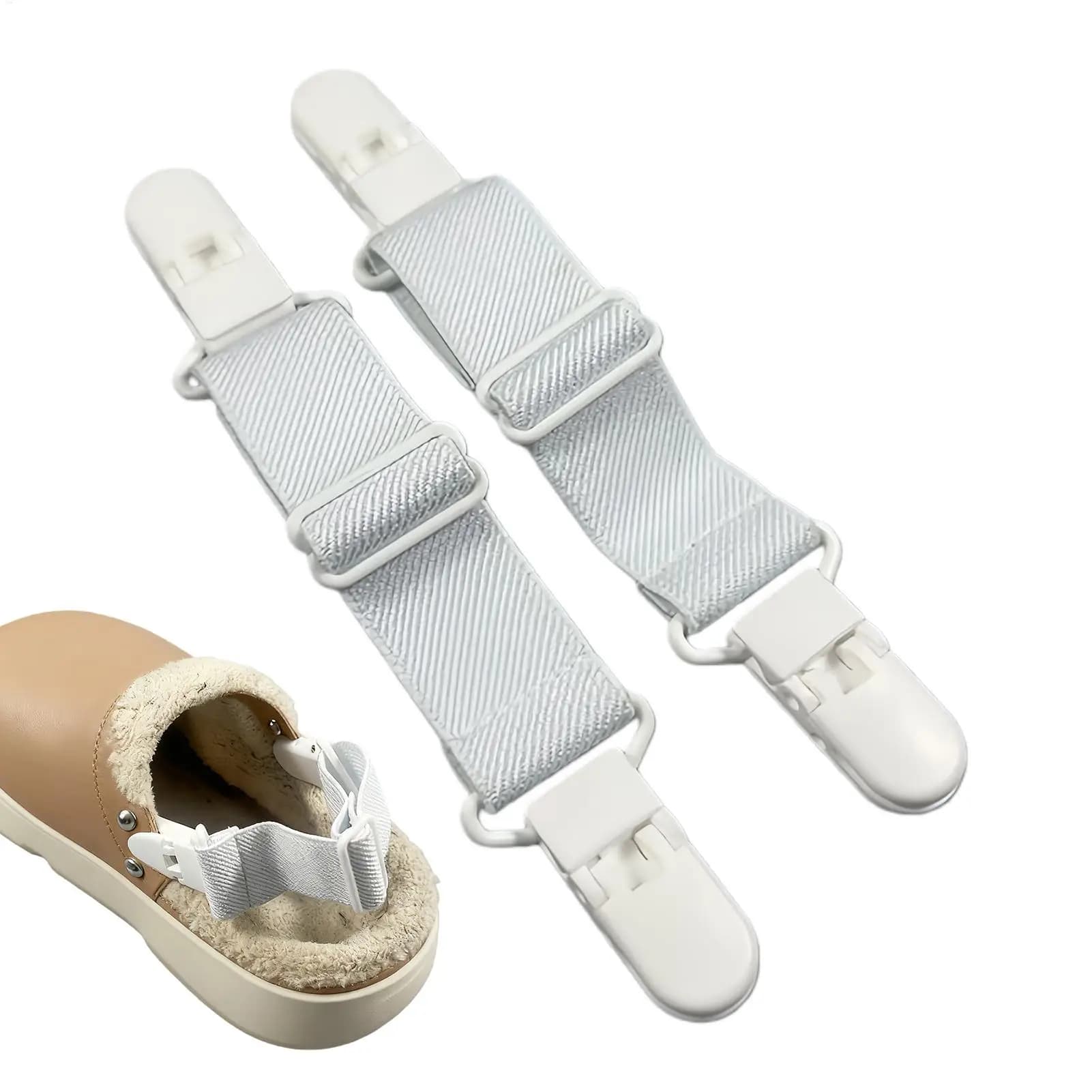 Facades for boots 2 pieces Adjustable elastic straps for motorcycle boots for women Men Riding Biker Jeans Horse Glove Work outdoor