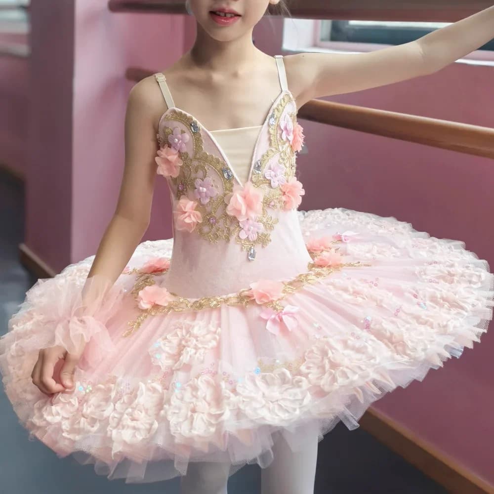 Children's Day Ballet Body Dress Girl's Dress Children's Summer Dress Children's Clothing Dancewear Girls Dance skirts Dresses