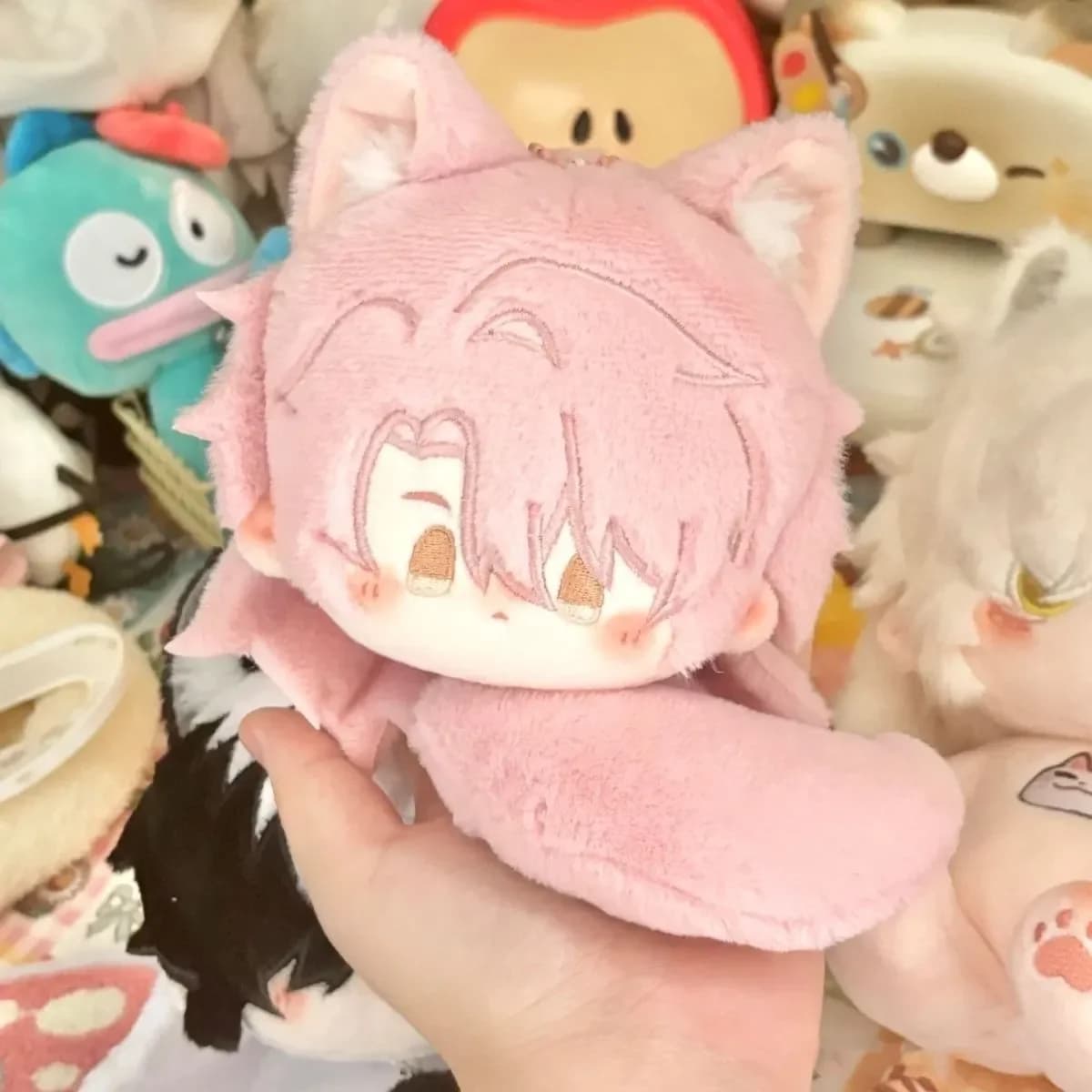 Gioco Honkai: Star Rail Jiaoqiu Cosplay Anime Cartoon Portachiavi Ciondolo Accessori per zaino Ornamento Regalo di compleanno