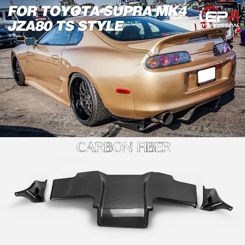 For Supra MK4 JZA80 TS rear diffuser - External aerodynamic coating, rear aerodynamic upgrade