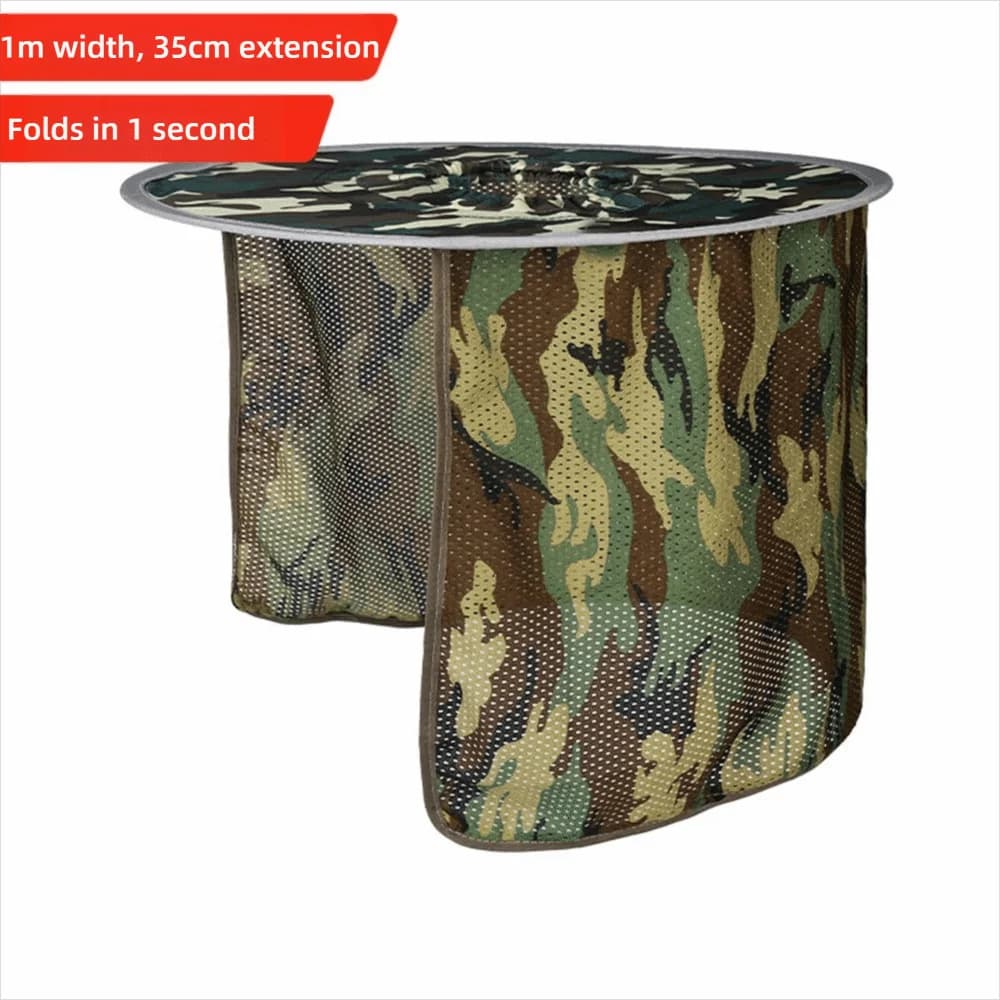 With Reflective Stripe Safety Hat Cap Visor Breathable Foldable Summer Sunshade Sun-proof Neck Shield Work Safety Helmet Cap