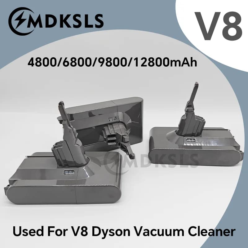 2026 New For Dyson V8 21.6V 12800mAh Replacement Battery for Dyson V8 Absolute Cord-Free Vacuum Handheld Vacuum Cleaner Battery