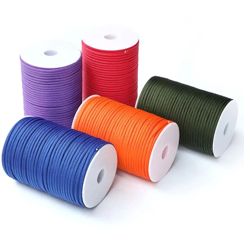 100M 550 militare Standard 7-Core Paracord corda 4mm Outdoor paracadute cavo sopravvivenza ombrello tenda cordino cinturino campeggio escursionismo