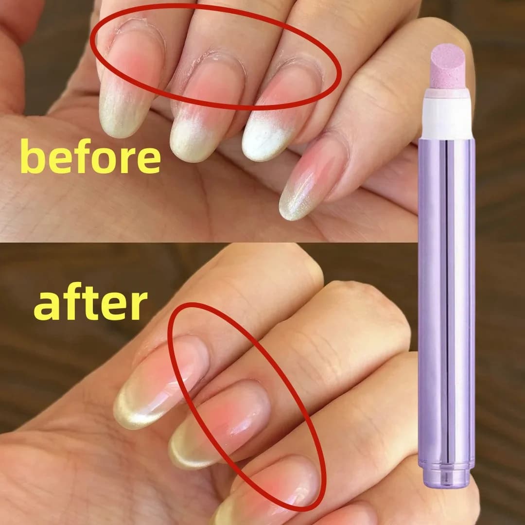 1pc 2-in-1 Pelle Morta e Penna per Rimozione Della Cuticola Punta In Ceramica Spingipelle Penna per Unghie Cura Penna Olio per Unghie Appese Unghie Asciutte e Danneggiate Strumento