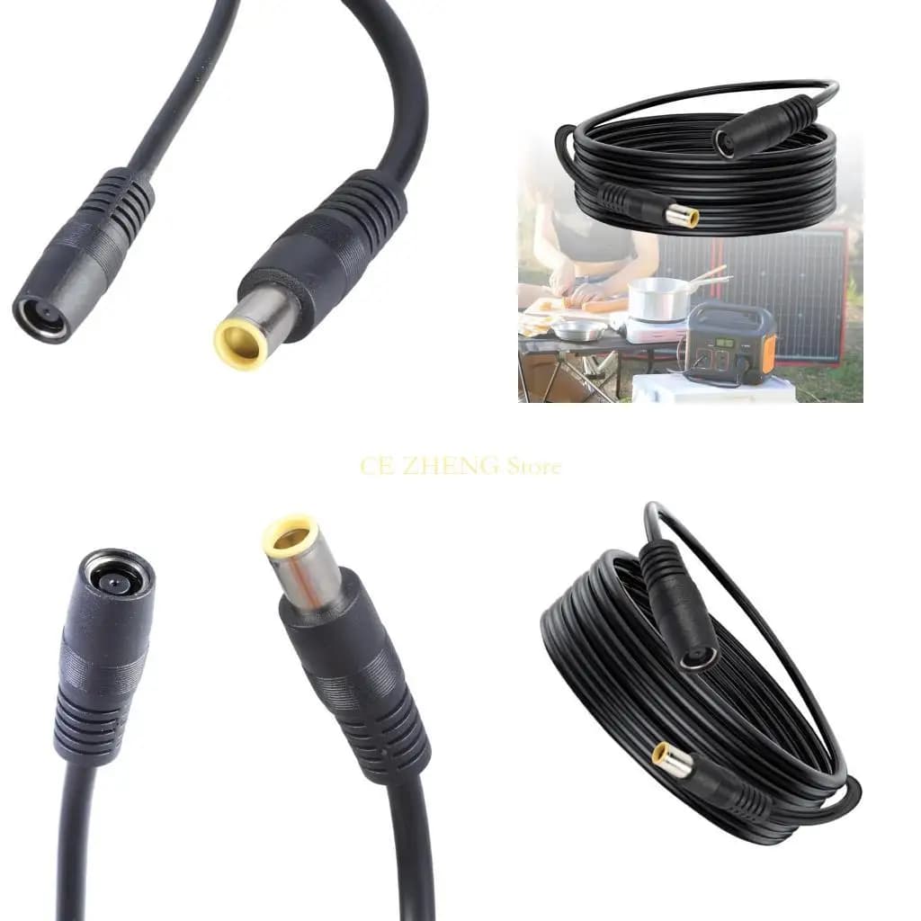 Cavo alimentazione 16.4ft del cavo prolunga alimentazione durevolezza 14AWG DC7.9x0.9mm E56B per all'aperto